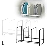 食器ラック 食器棚収納 食器 収納 皿立て ディッシュラック タワー TOWER ワイドL(ホワイト)