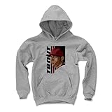 500レベルのMike Trout Liquefy K Los Angeles野球の子供Youthフード付きの公式ライセンス商品メジャーリーグ野球選手Association ( MLBPA ) グレイ