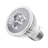 Rowrun 植物ライト 植物育成ledライト スポットライト 3W LED電球 室内用 低消費電力 観賞用ライト 2個セット (3W)