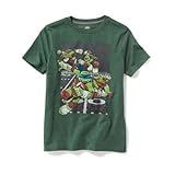 オールドネイビー OLD NAVY/ ティーンエイジミュータントニンジャタートルズティ ダーク グリーン トップス半袖Tシャツ L (10～12歳)【並行輸入】