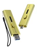 OSCOO 1TB 外付けSSD タイプC – 最大1000MB/s、の4K 60fps ProResに対応｜USB 3.2 Gen2 USBメモリ小型、スライド式コネクタ デュアルUSB-C & USB-Aポート｜ポータブルSSDスライド式コネクタ｜iPhone 15/16/17、PS4/PS5、Android、Mac & Windows、テレビ録画