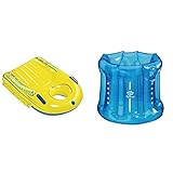 リーフツアラー シュノーケリングボード RA0504 イエロー & ふくらましのぞきメガネ RA-0502 ブルー【セット買い】