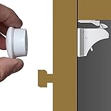 huanlemai子/キャビネットロックベビー安全磁気ロックセットwith Strong Sticking 3 M接着剤、子供セキュリティラッチロックのキッチン&リビングルームカップボードドア、引き出