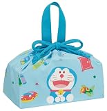 スケーター(Skater) お弁当袋 子供用 巾着 ランチバッグ 日本製 サンリオ I'm Doraemon ドラえもん ギンガム KB7-A