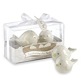 Kate Aspen Feathering The Nest Ceramic Birds Salt and Pepper Shakers by Kateaspen [並行輸入品]