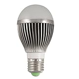 AC 100-240V 5W 5のLEDグローブ電球6000-6500K E27ネジベースホワイト