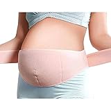 Marshelマタニティベルト赤ちゃん妊娠腹部調整可能Supporterピンク