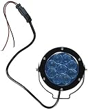 SAE (SW12007B-B) Black 24W Round High Performance LED Flood Light [並行輸入品]