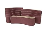 WEN 6318SP120 120-Grit 3 x 18 Sanding Belt Sandpaper (10 Pack) [並行輸入品]
