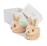 Ragtales Baby Infant Alfie Brown Bunny Booties Slippers by Ragtales [並行輸入品]