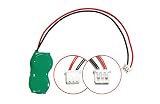 ExHung® 2.4V 2-Cell（コネクタ3ピン・ケーブル2本タイプ） CMOS電池 バックアップバッテリー 適用する 東芝 B450 B451 B452 B550 B551 B552 L35 L36 L40 L41 L42 L45 L46 L47