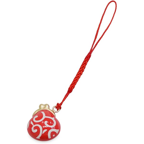 Amazon.co.jp: [AYANOKOJI] 張り子犬水琴鈴 ストラップ キーホルダー