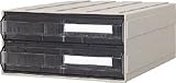 [N-5100160]サカセ　ビジネスカセッター　Ａ４タイプ　引出２段 A4242