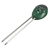 Fenteer 3 in 1 　土壌測定器　水分/PH/照度測定　園芸　農業用　水分計　照度計　PH酸度計　簡易型　電池不要　利便性　