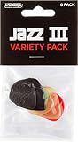 Jim Dunlop (ジム ダンロップ) PVP103 ギター ピック ジャズ 3 バラエティパック JazzIII Vriety Pack