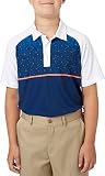 Slazenger Boys ' ConstellationブロックPrintedゴルフポロ S ホワイト
