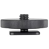 Leofoto FA-01 ホット/コールドシューから1/4インチオスアダプターフラッシュアクセサリー