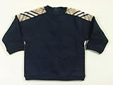 Burberryバーバリーベビー男の子女の子トレーナートップス（ブラック）6ヶ月用60 70【並行輸入品】 [Baby Product]