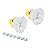 Prime Line Prod.E 2279Crystal Glass Door Replacement Knob-CRYSTAL DOOR KNOBSET (並行輸入品)