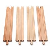 マキシム 木製レールセットシリーズ レール ストレート8" 4P