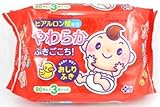 やわらかおしりふき　80枚入り×３個パック　ヒアルロン酸配合