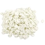 uxcell　指サック　帯電防止　ラテックス指　ラテックス　伸縮性　弾性リング　ホワイト　580個入り