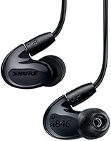 【国内正規品】SHURE SE846 カナル型 高遮音性イヤホン ブラック SE846K-A