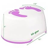 Child Step Stool By Lebogner - Comfortable Anti-Slip Foot Stool Perfect For Toddler Toilet Training 