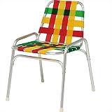 ニチエス　ＧＡＲＤＥＮ CHAIR ガーデンチェア　Ｃ-20　/　グリーン+イエロー＋レッド