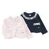 dolcina(ドルチーナ) カットソージャケット (80～140cm) キムラタンの子供服 (33368-171a) ネイビーブルー 100