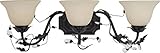 Maxim照明Elegante 3ライトBath Vanity 8.5 inches by 28 inches 2865FIOI 1