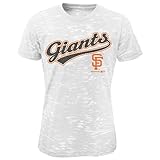 MLB San Francisco Giants Burnout T（ホワイト）、XL