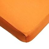 American Baby Company Supreme Jersey Knit Fitted Crib Sheet, Orange by American Baby Company