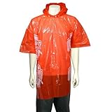 NCAA Ohio State Buckeyes雨rm2ポンチョ、1サイズ、レッドbyスターリング契約パッケージInc