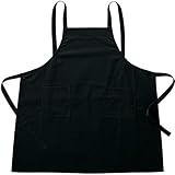 クロダルマ 作業用 エコエプロン ブラック 47222 F