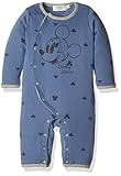 DISNEY・BABY プリントカバーオール ミッキー 80㎝ サックス 31616