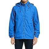 [SUNDAY ROSE] ウィンドブレーカー メンズ 防水 軽量 カジュアル マウンテンパーカー 男性 スポーツウェア アウトドア ジャケット フード付き 登山 防風 レインジャケット トレーニングウェア 春秋