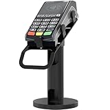 CTA ユニバーサルクレジットカードリーダースタンド - ユニバーサル回転カードリーダーターミナルスタンド Verifone、Ingenico、Pax POSステーション用 - ボルト留めまたは粘着性の盗難防止セキュリティ - 取り付け簡単