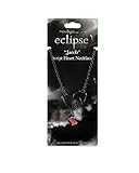 Twilight "Eclipse" Jacob Script Heart Necklace