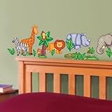 Main Street Wall Creations Jumbo Stickers - Jungle Theme by Main Street Wall Creations [並行輸入品]