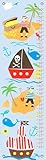 おもちゃ Oopsy daisy Collage Pirate Boys Growth Chart by Rachel Taylor 12 by 42 Inches [並行輸入品]