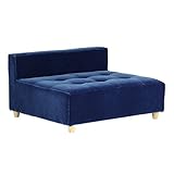 arne ベンチソファ ベンチ イス 背もたれ コーナーソファー ローソファー Baggy DX-armless 3×4 モケット ブルー