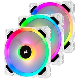 Corsair LL120 RGB -White- Triple Pack PCケースファン 12cm FN1280 CO-9050092-WW