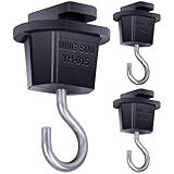 共同照明 3個入り ダクトレール用吊りフック 配線ダクトレール用 照明器具部品 GT-GJ-B-3B ライティングレール用 アダプタ レールフック 吊り下げ 耐荷重5kg 簡単取付 工事不要