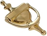 The Hillman Group 852393 7" Door Knocker - Solid Brass - Bright Brass Finish 1-Pack [並行輸入品]