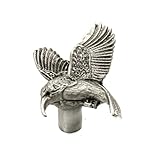 Carpe Diem Hardware 2293-11 In The Garden Hummingbird Knob with Crystal Accents, Satin by Carpe Diem