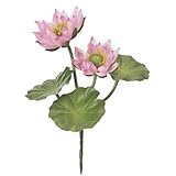 asca 造花 ロータス ピンク A-32192-003