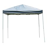 アイリスプラザ タープテント ワンタッチ 2.5×2.5M グレー シルバーコーティング UVカット