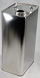 4Lローヤル角缶 ブリッジ手付き 148R280mm ブリキ生地