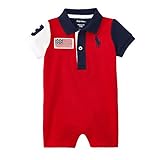 ラルフローレンの子供服　POLO　RALPHLAUREN　ベビー　ビックポニー　カバーオール　ロンパース　男の子　７０ｃｍ [並行輸入品]